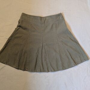 Olive Green Women's Skirt